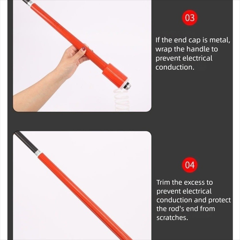Fishing Rod Repair Kit - Nouvelle Housse de Protection en Silicone