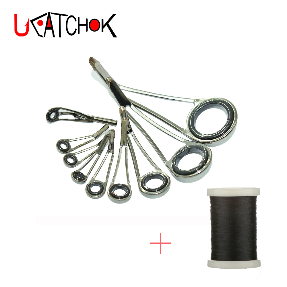 Fishing Rod Repair Kit - Kit de 9 guides de canne