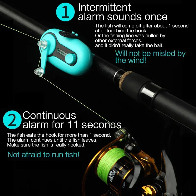 Nouvelle alarme de pêche élect - Fishing Rod Casting avis et prix