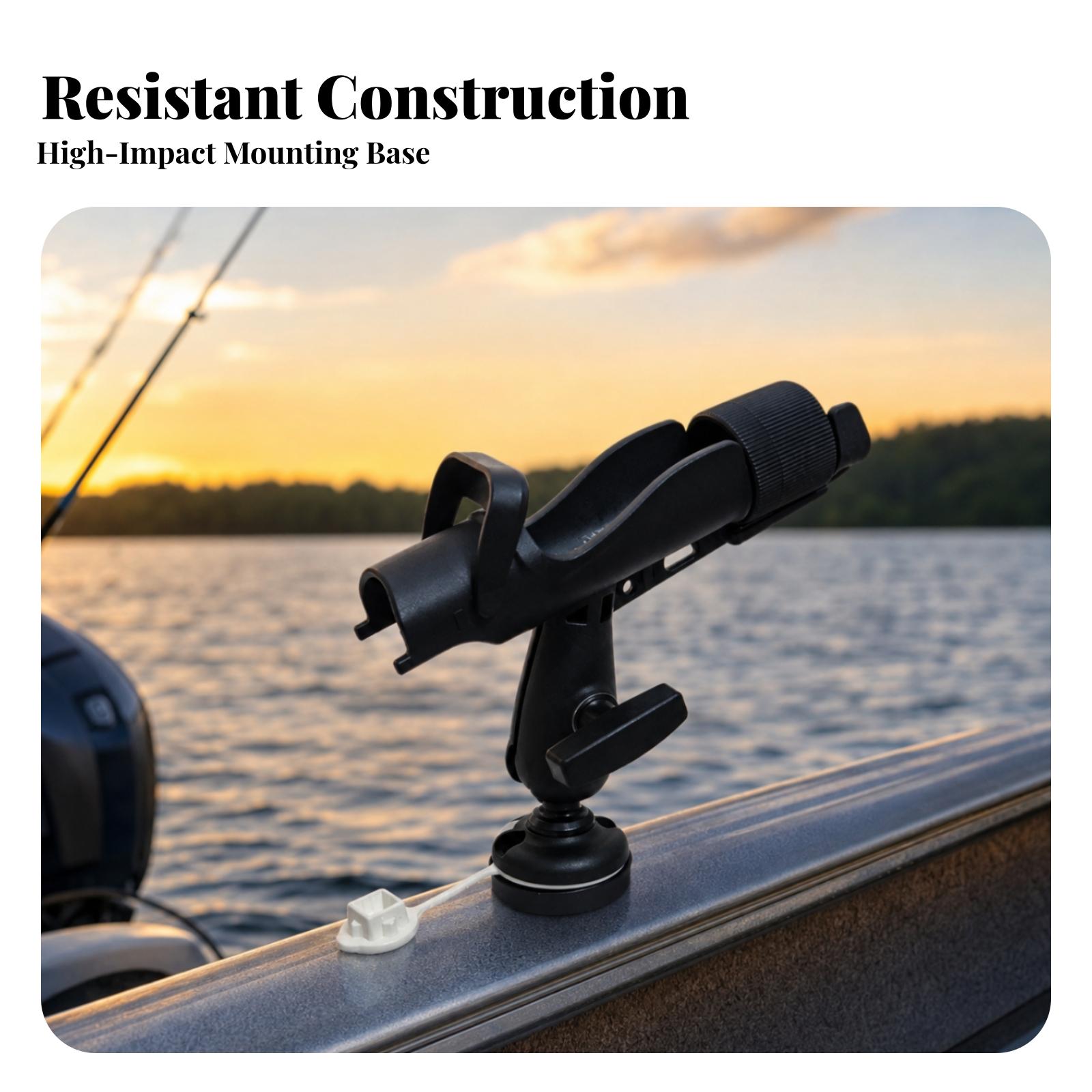 Support pour canne à pêche ave - Fishing Rod Boat avis et prix